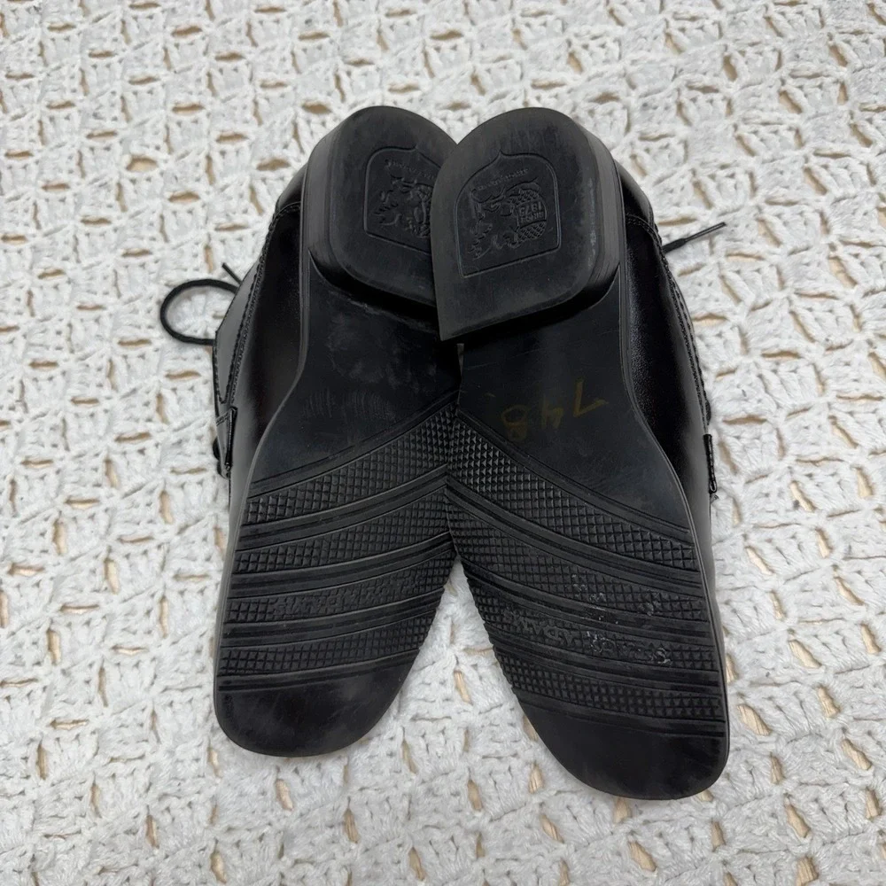 Stacy Adams Dress Shoes Boys Size 1 M Black Slip On Dressy Formal  Dress